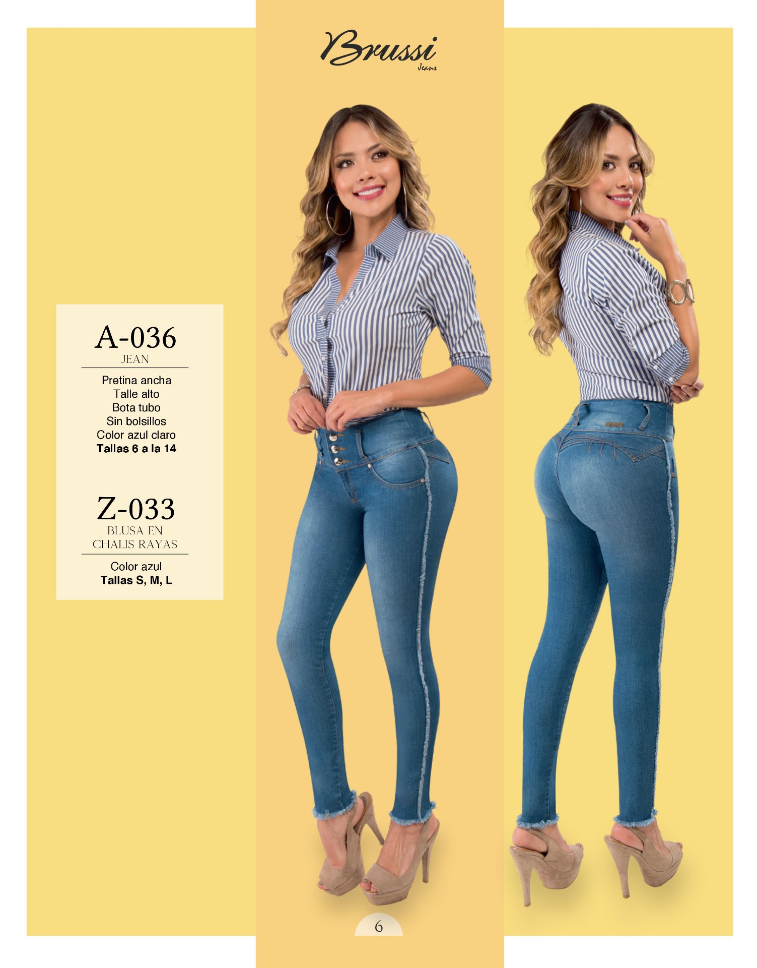 Jeans Brussi Clasic